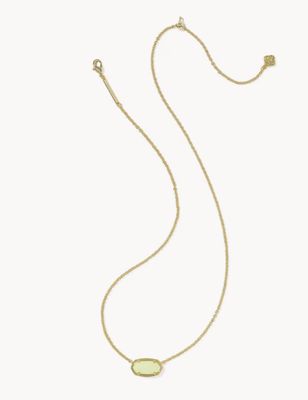 The Elisa Boo Necklace in Gold White Glow in the Dark