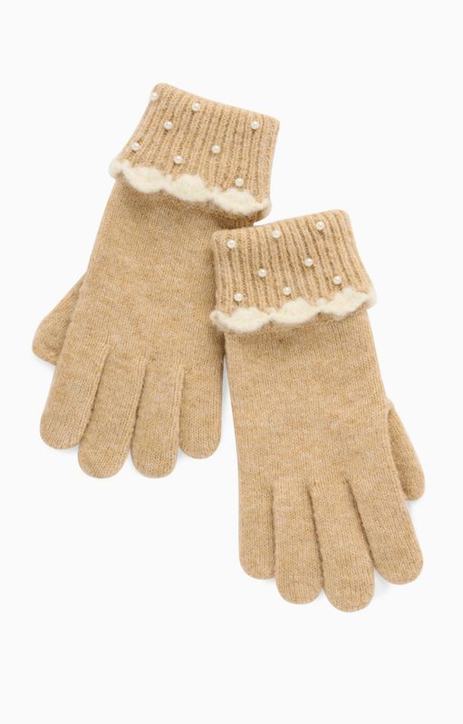 Mila Touchscreen Gloves | Tan