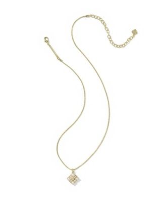Dira Pearl Necklace in Gold