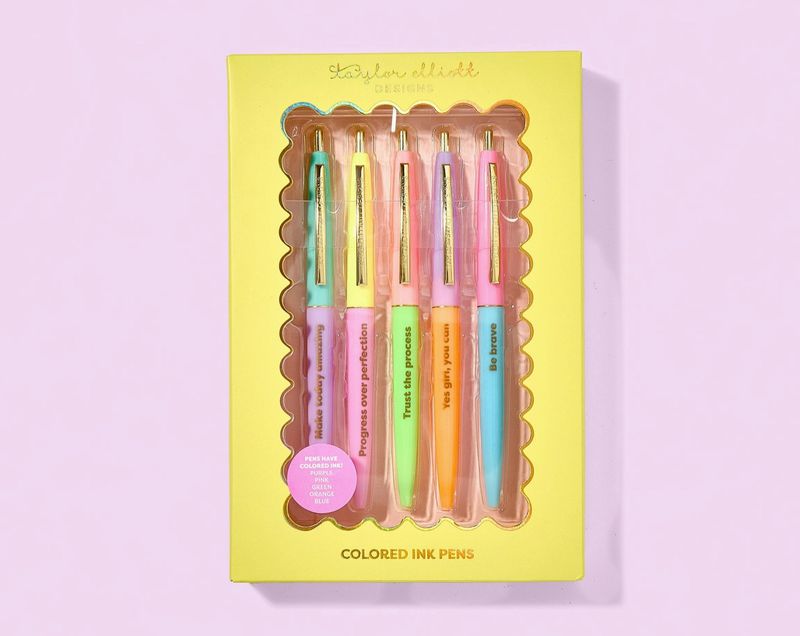 Motivational Pen Set-Arrirmations-5Pc Set