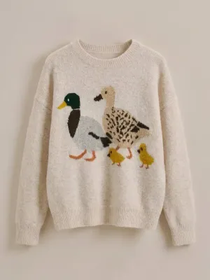 The Maisie Mallard Knit Sweater
