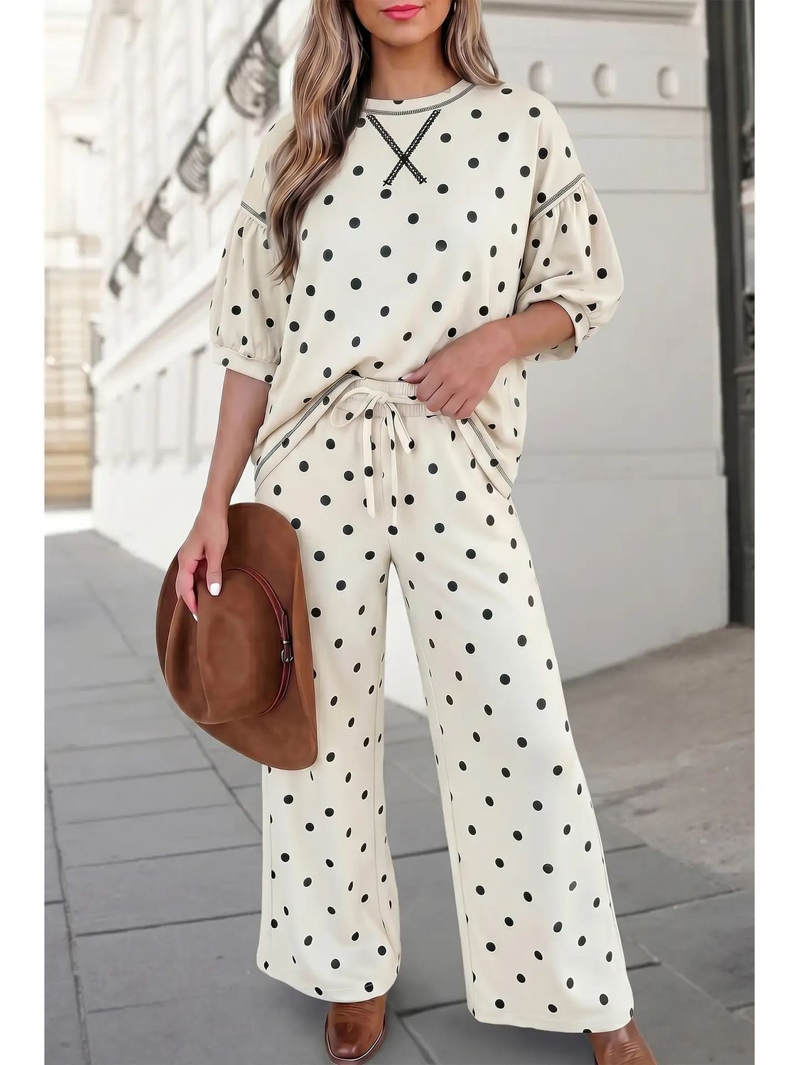 The Paisley Polka Dot Set, Size: S