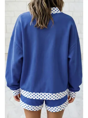 The Miles Mock Neck Sweat Set
