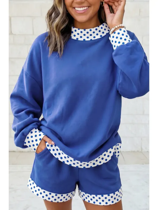 The Miles Mock Neck Sweat Set