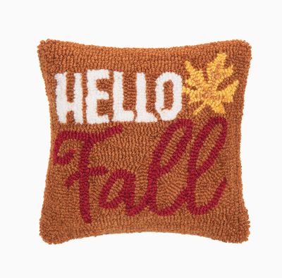 Hello Fall Mini Hook Pillow