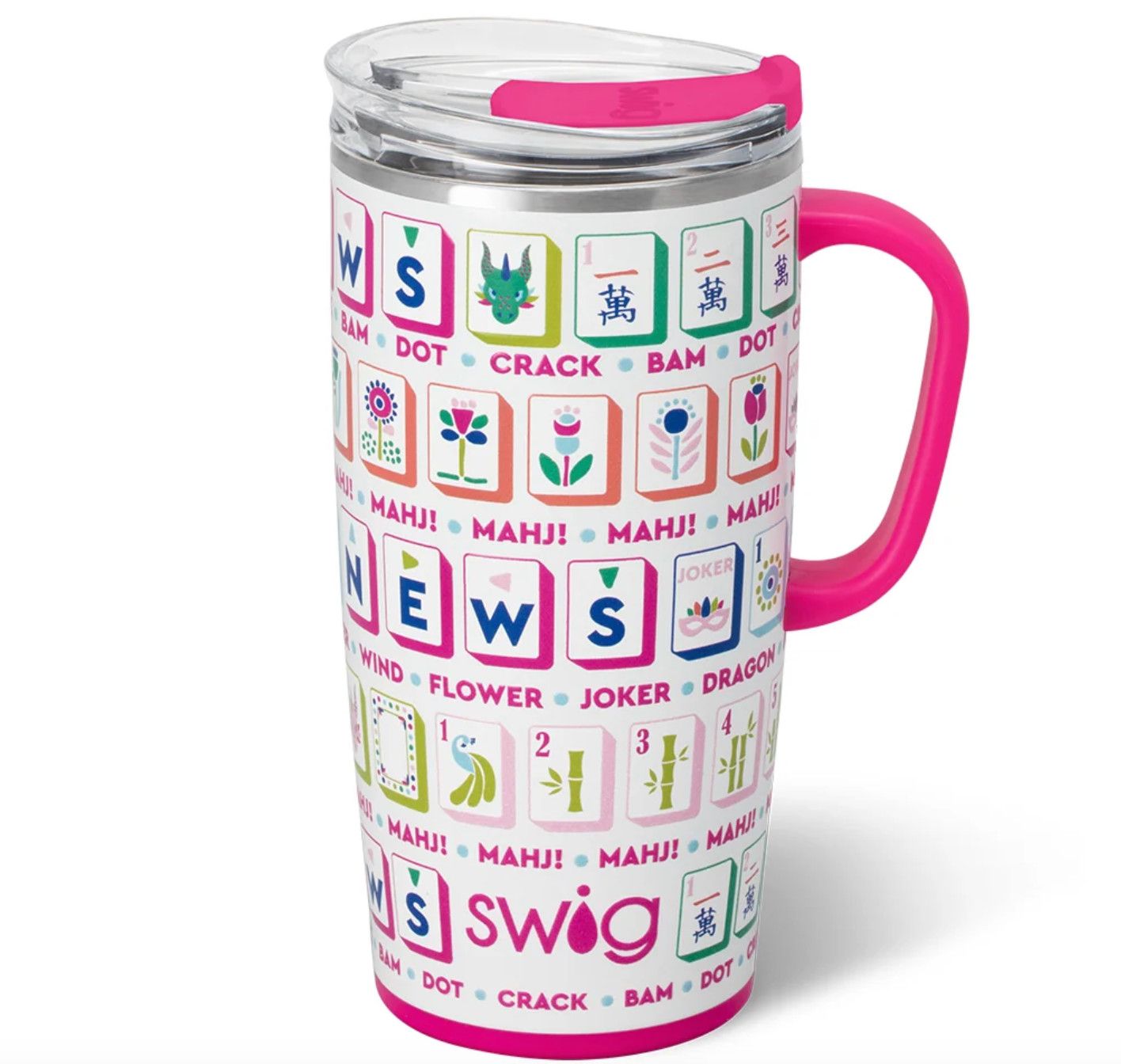 Swig Mahjong Collection, Size: 22oz Travel Mug