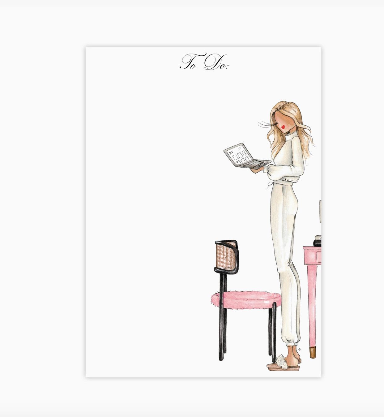 "Justine" Brittany Fuson™  Notepad