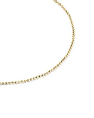 Cheryl Beaded Chain Anklet 14K Gold Filled