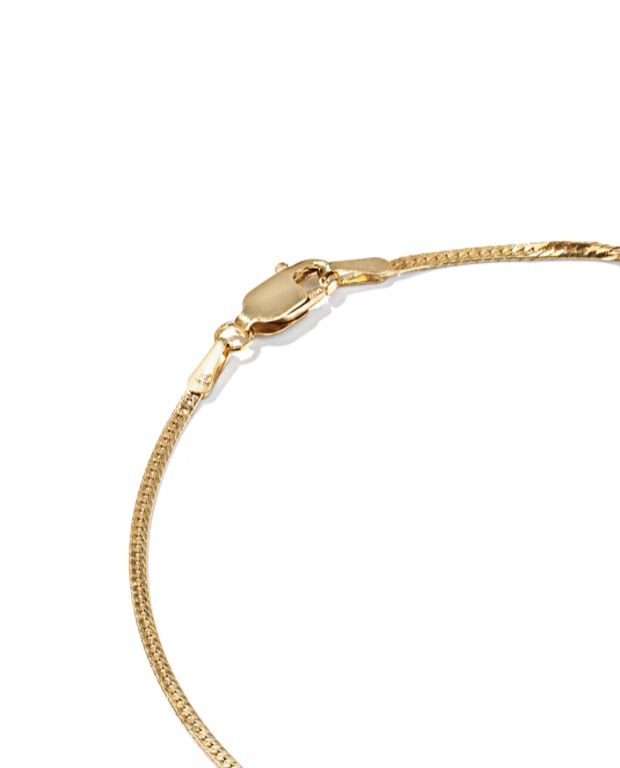 Herringbone Chain Bracelet 14K Gold Filled S/M