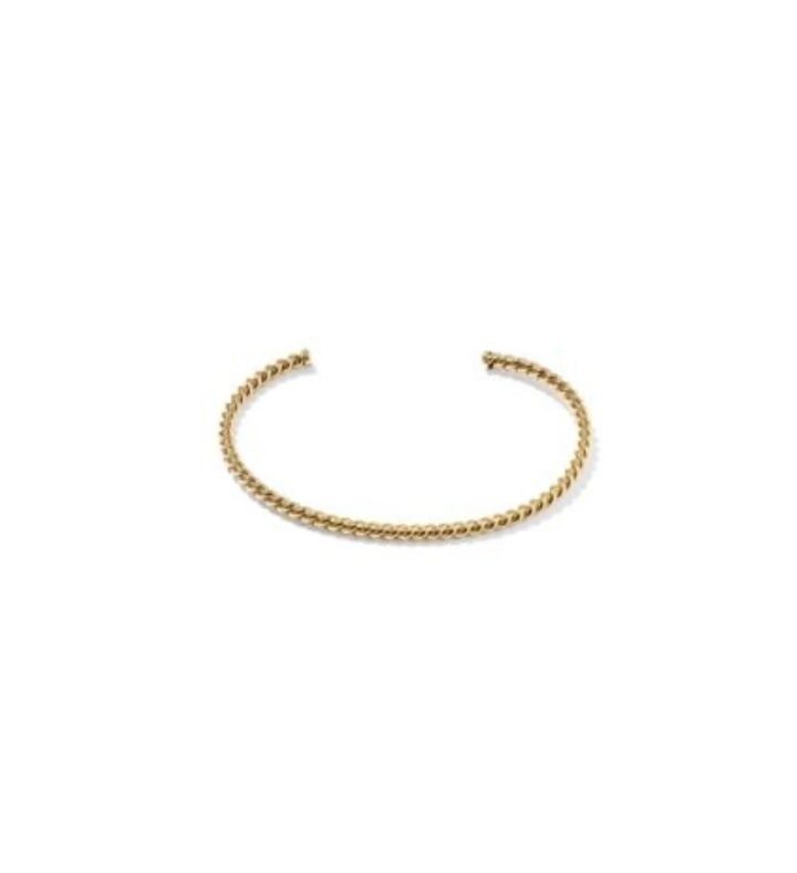 The Victoria Medium Twist Cuff 14K Gold Filled S/M