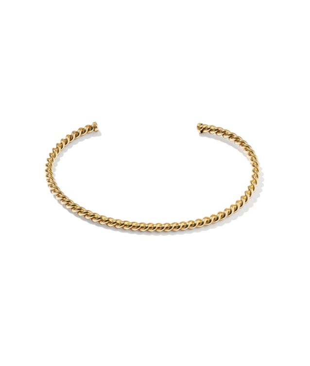 The Victoria Medium Twist Cuff 14K Gold Filled M/L