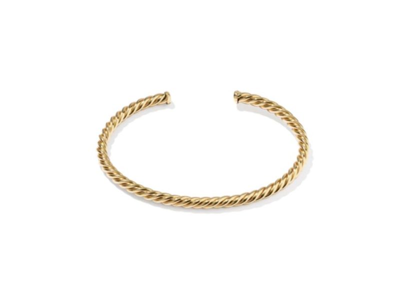 The Victoria Large Twist Cuff 14K Gold Filled M/L