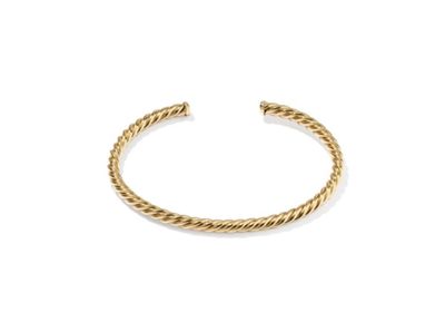 The Victoria Large Twist Cuff 14K Gold Filled M/L