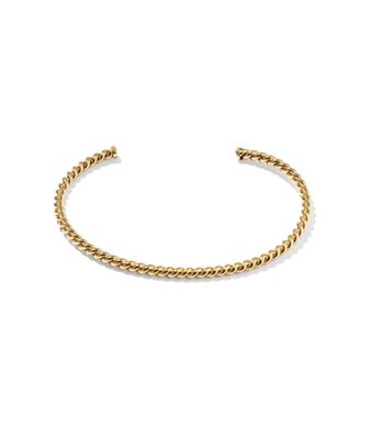 The Victoria Large Twist Cuff 14K Gold Filled S/M