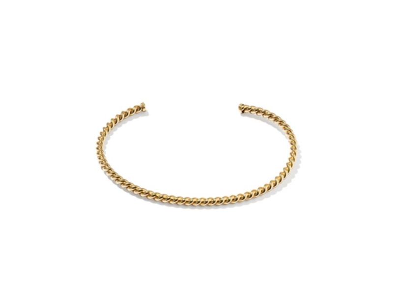 The Victoria Large Twist Cuff 14K Gold Filled S/M