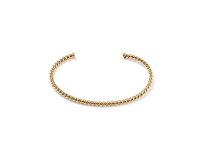 The Victoria Large Twist Cuff 14K Gold Filled S/M