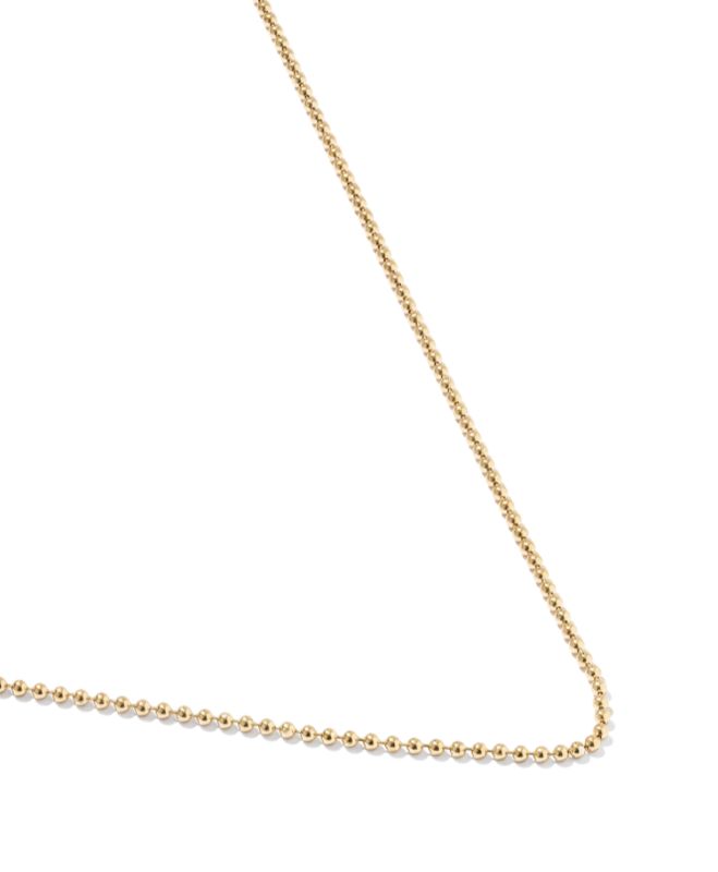 The Cheryl Beaded Chain Necklace 14K Gold Filled