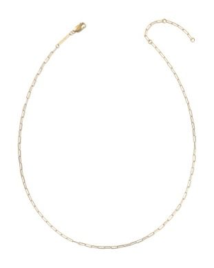 The Meadow Paperclip Chain Necklace 14K Gold Filled