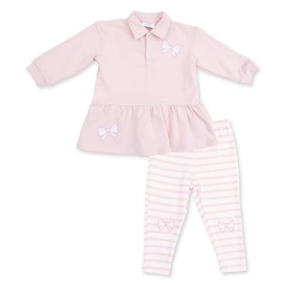Veiled Pink Bow Set