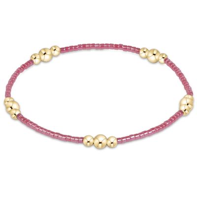 Enewton Hope Purpose Gold Bracelet Pink Champagne