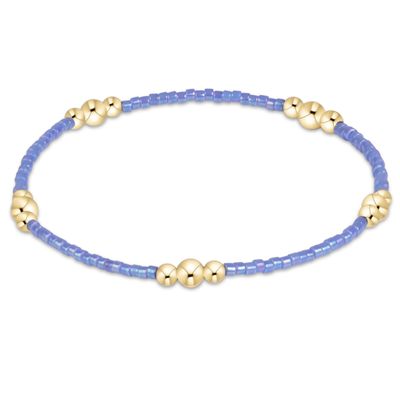 Enewton Hope Purpose Gold Bracelet Bright Blue