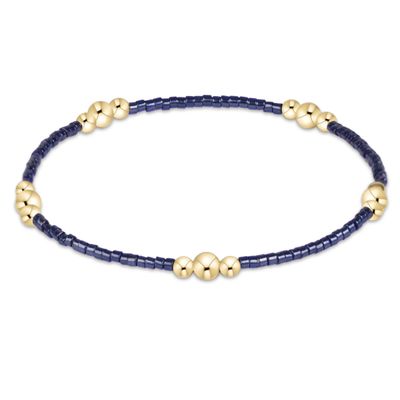 Enewton Hope Purpose Gold Bracelet Navy