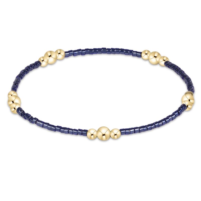 Enewton Hope Purpose Gold Bracelet Navy