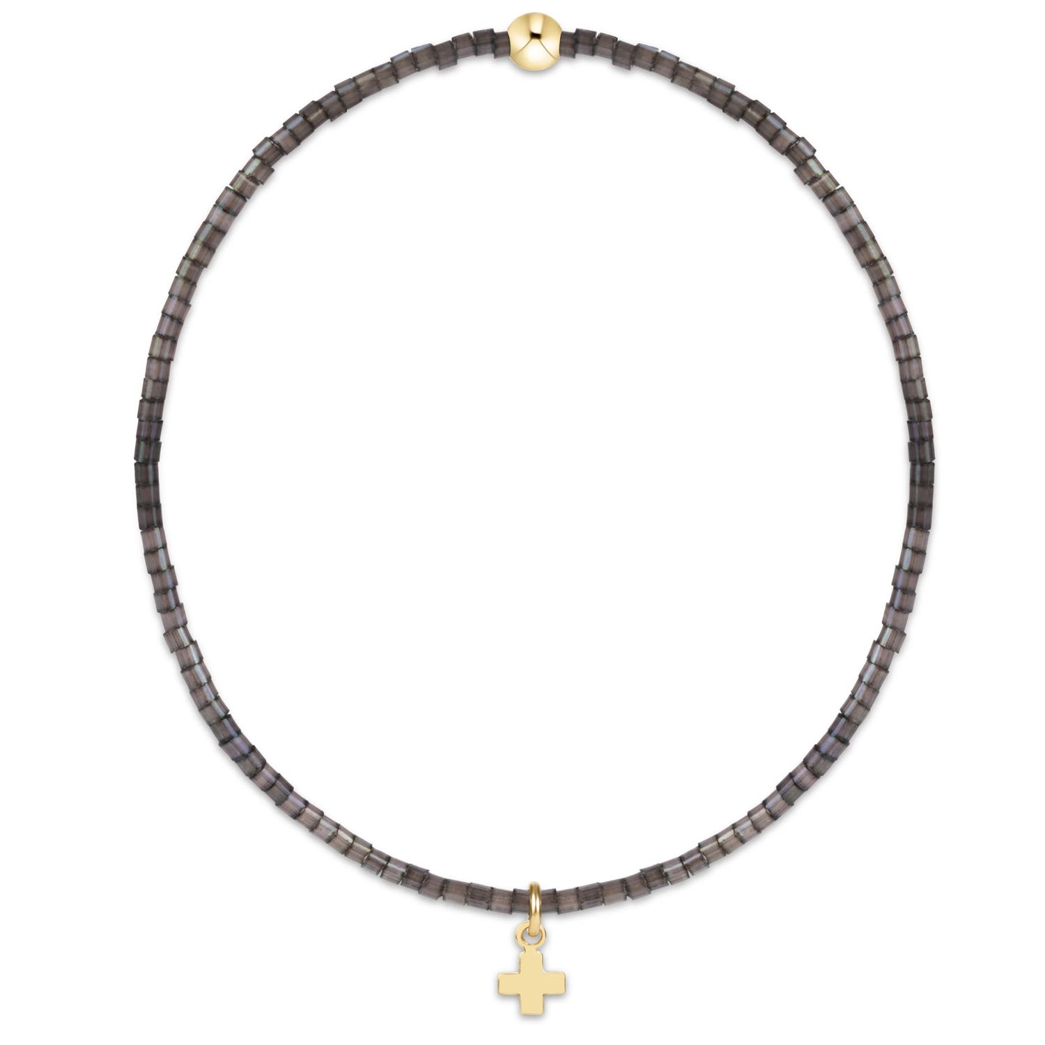 Enewton Hope Classic Moonlight Bracelet Signature Cross Small Gold Charm