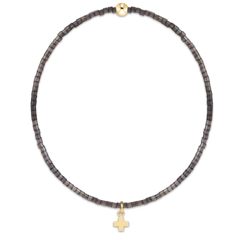 Enewton Hope Classic Moonlight Bracelet Signature Cross Small Gold Charm