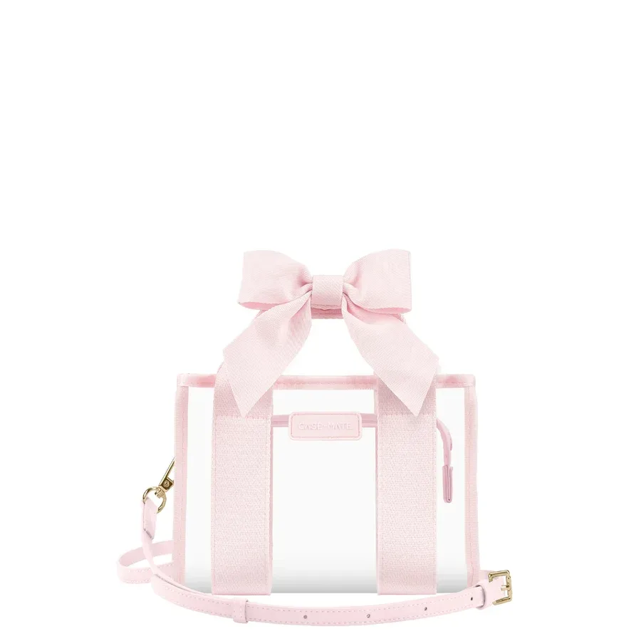 Case-Mate Clear Stadium Bag | Ballet Pink