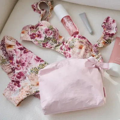 Case-Mate Crinkle Makeup Bag | Ballet Pink