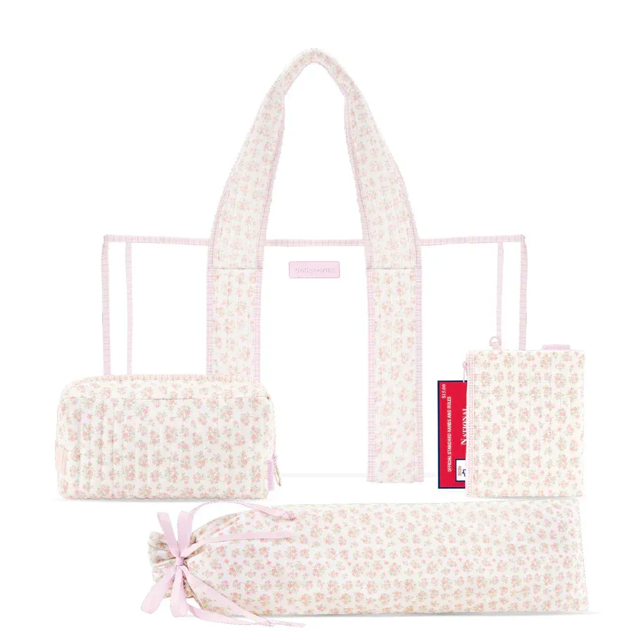 Case-Mate Mahjong Jelly Tote Set  | Quilted Ditsy Floral