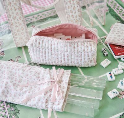 Case-Mate Mahjong Jelly Tote Set  | Quilted Ditsy Floral