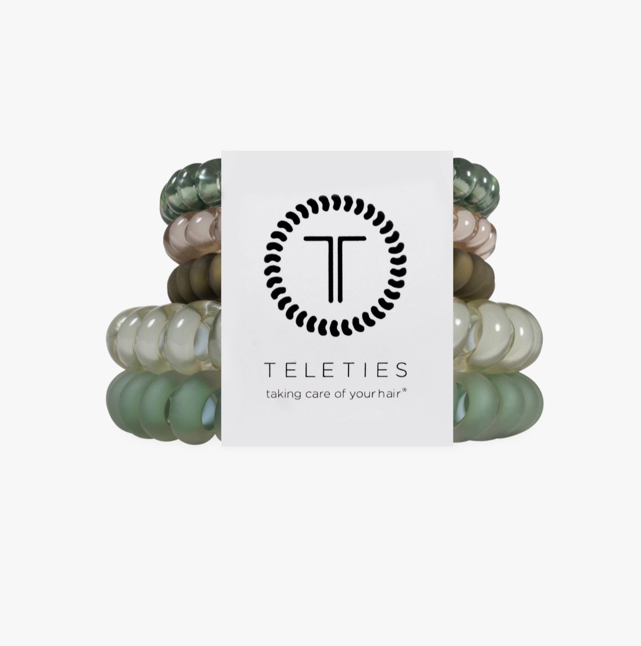Teleties™ Hair Ties | Mossy Moments, Size: Mixed