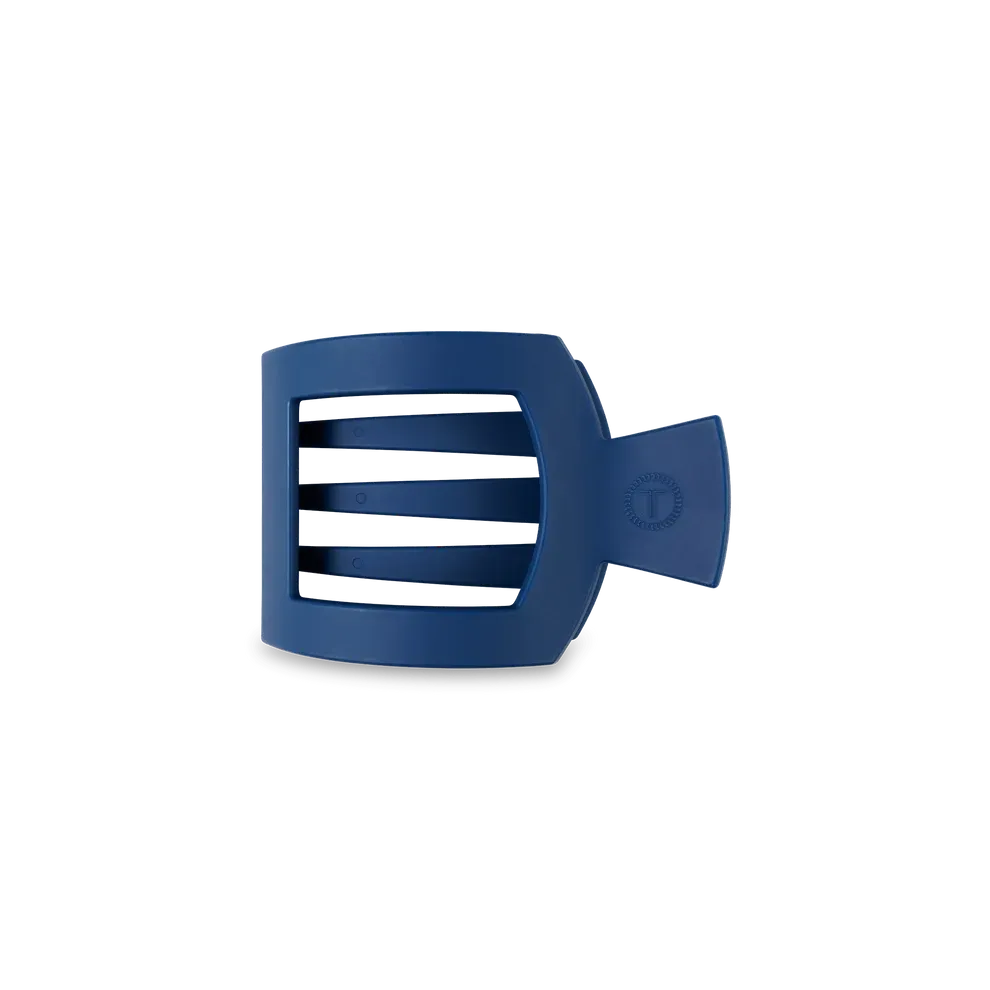 Teleties™ Flat Square Hair Clip | Midnight Rain