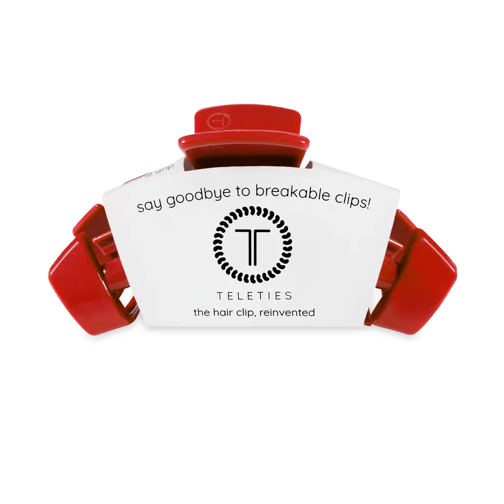 Teleties™ Classic Hair Clip | Red Carpet Ready