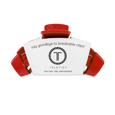 Teleties™ Classic Hair Clip | Red Carpet Ready