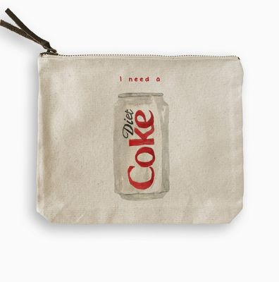 I Need A Diet Coke Cosmetic Bag