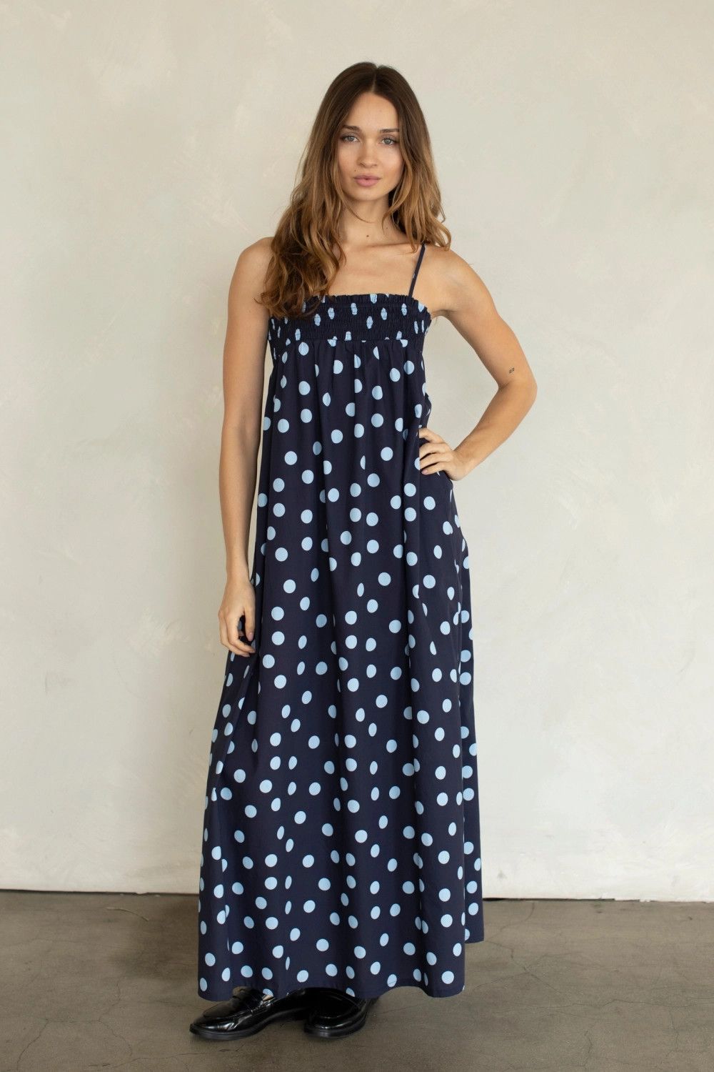 The Paloma Polka Dot Maxi, Size: S