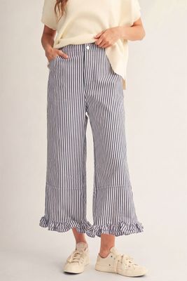 The Remi Ruffle Hem Pants