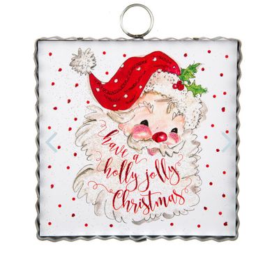 Round Top© Attachment | Mini Beck's Holly Jolly Santa