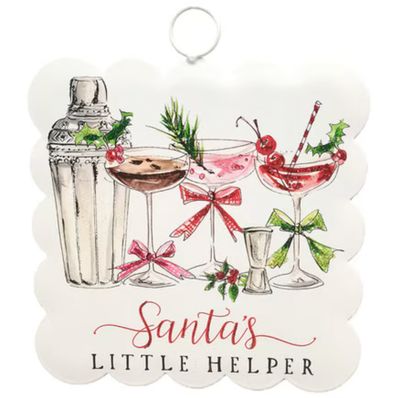 Round Top© Attachment | Mini Beck's Scallop Santas Little Helper
