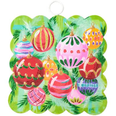 Round Top© Attachment | Mini Kross Scallop Holiday Baubles