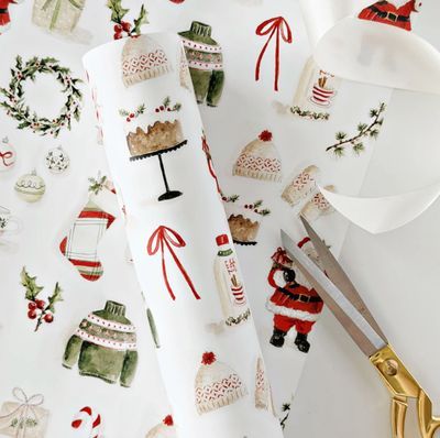 Emily Lex Classic Christmas Gift Wrap Sheets