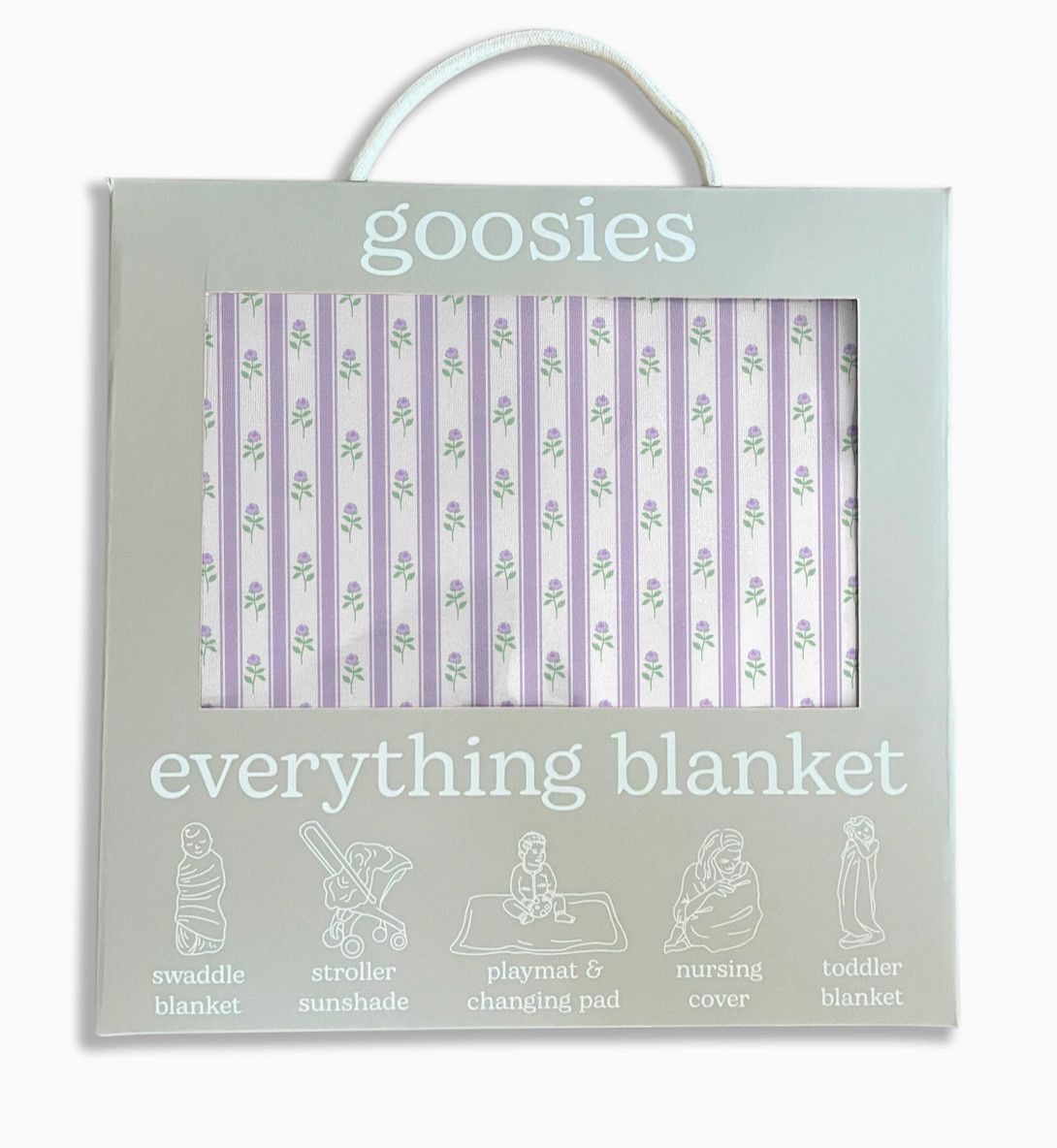 Lilac Ribbons Everything Blanket