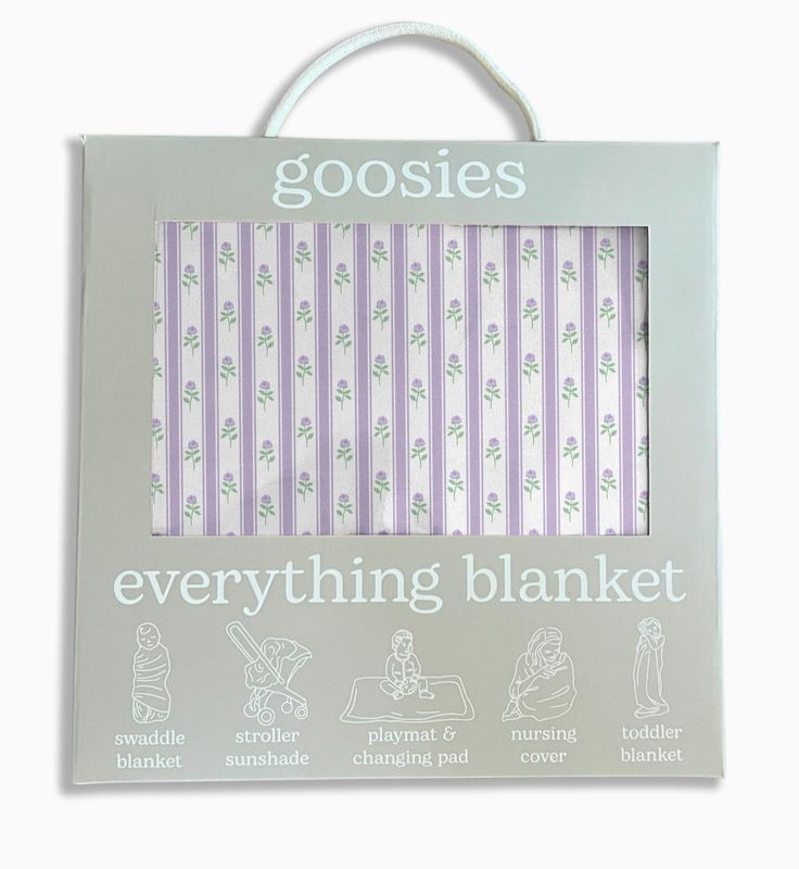 Lilac Ribbons Everything Blanket