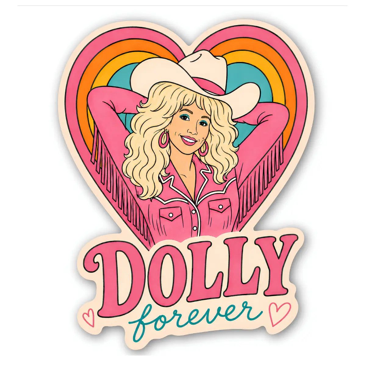 Dolly Forever Memorial Sticker