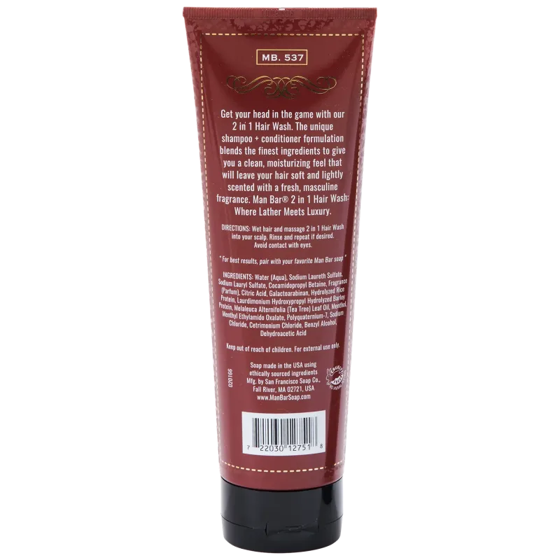 Man Bar® 2 in 1 Shampoo Conditioner | Musk &amp; Sandalwood