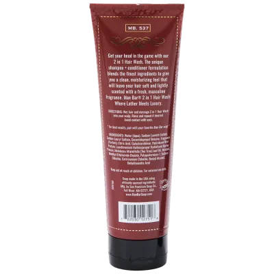 Man Bar® 2 in 1 Shampoo Conditioner | Musk &amp; Sandalwood