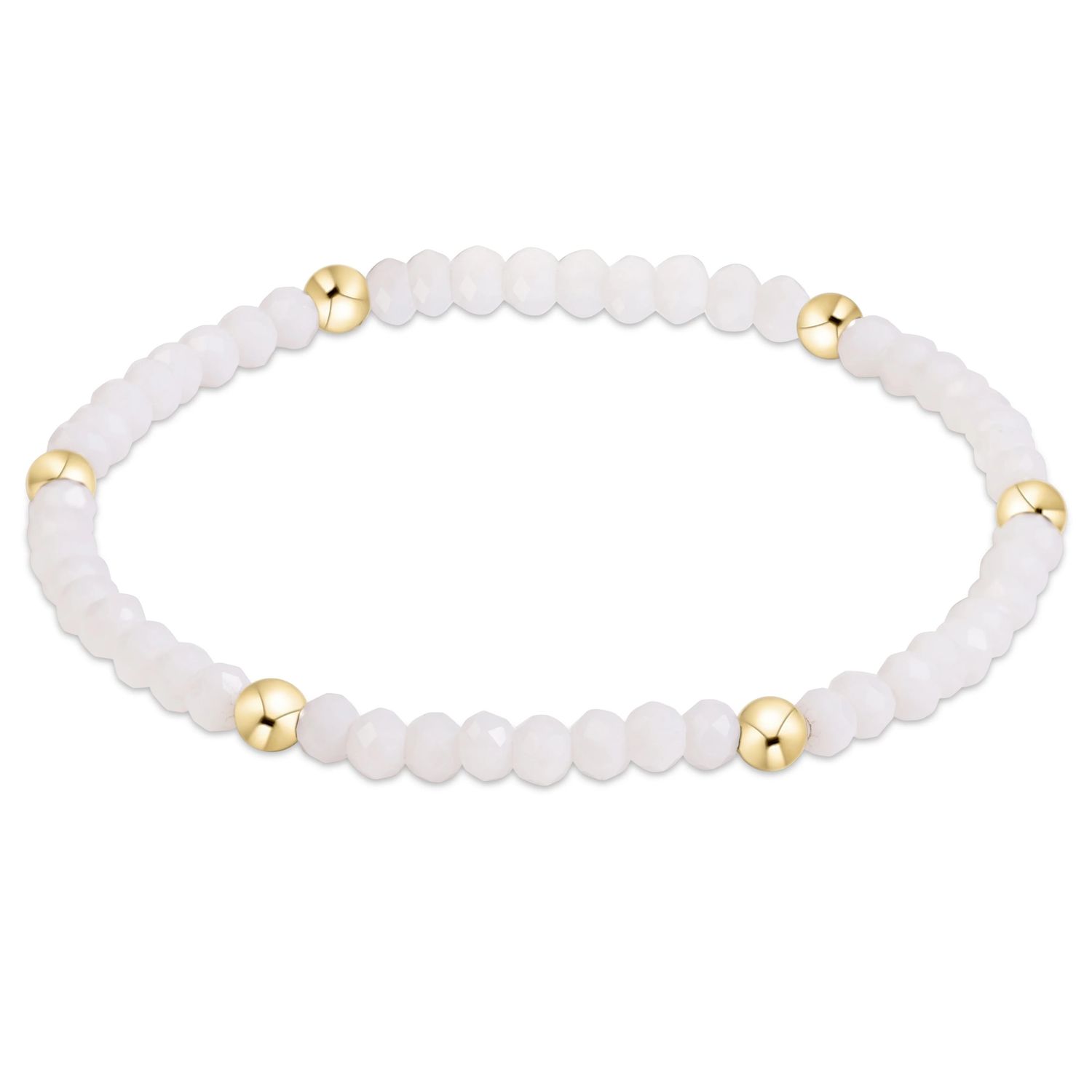 Enewton Gameday Flirty Presence Bracelet White